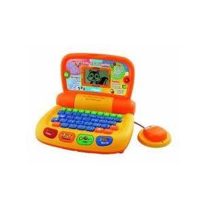 Vtech Tote N Go - ブルー， オレンジ & ホワイト ラップトップ 学習 コンピューター