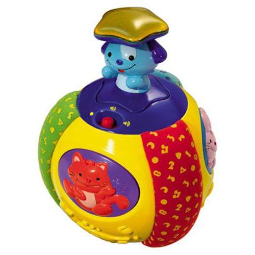 VTech ブルー Pop Up Surprise Ball