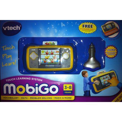 Vtech MobiGoTouch 学習 システム With Bonus Car Adaptor & Free Downloadable ゲーム!