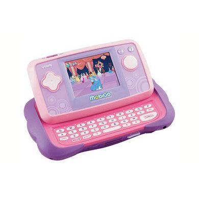 VTech MobiGo Touch 学習 システム ピンク (with ディズニー プリンセス Cartridge)