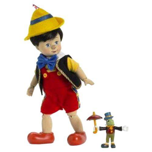 Madame Alexander 人形 ピノキオ Wooden Sculpt and Jiminy Cricket ， 8”， Disney(ディズニー) Favori