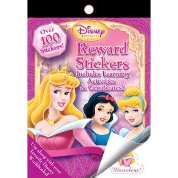 Disney(ディズニー) プリンセス Reward ステッカー ケース パック 48
