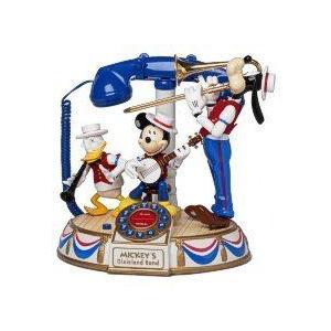 Disney(ウォルトディズニー) ミッキーマウス Dixieland Band Animated Phone ゲーム、おもちゃ-その他おもちゃ