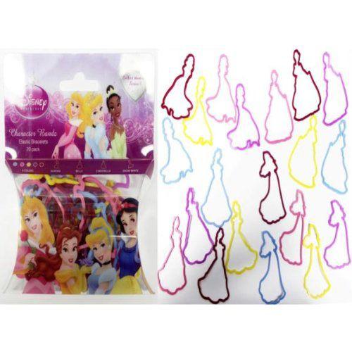 キャラクター Bands Disney(ディズニー) プリンセス Silicone Bracelet ケース パック 24