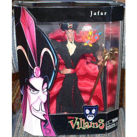 Disney(ディズニー) Villans JAFAR 人形 from アラジン コレクター 人形 with Iago | 