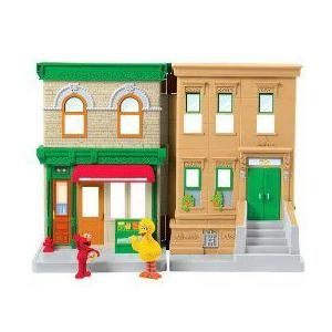 Fisher Price 1 2 3 Sesame Street(セサミストリート) Play家 プレイセット