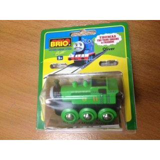 Brio Wooden Railway System Thomas(機関車トーマス) the Train Oliver Very レア New in Original パッ