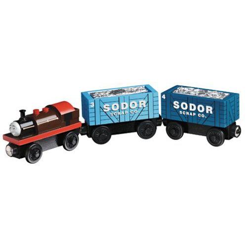 Thomas(機関車トーマス) the Tank Engine \u0026 Friends Wooden Railway - Bertram with Scrap CARS(カーズ)