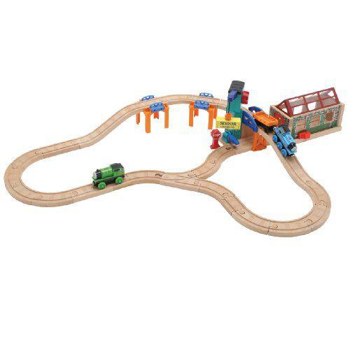 Thomas(機関車トーマス) And Friends Wooden Railway - Transfer Yard セット