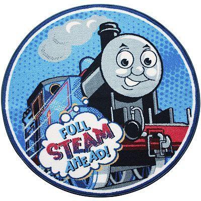 Thomas(機関車トーマス) Train Rug - Full Steam Ahead Accent フロア Mat