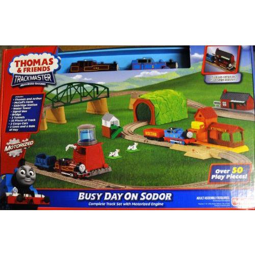 Thomas(機関車トーマス) & Friends Trackmaster Motorized Railway - Busy Day on Sodor デラックス Trai |  | 01
