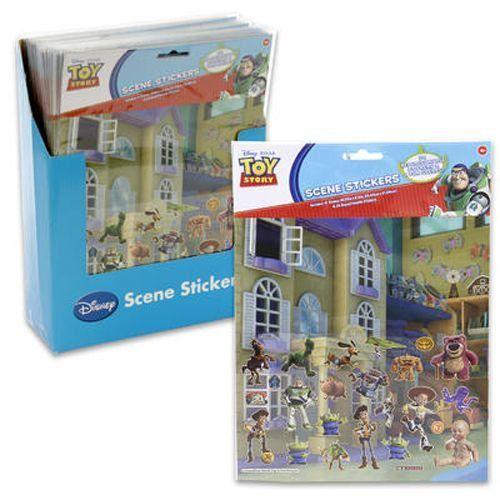 Toy Story(トイストーリー) ステッカー World with 4 Scenes - ケース パック 48 SKU-PAS918787