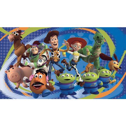 RoomMates JL1204M Toy Story(トイストーリー) 3 Prepasted Chair Rail Wall Mural