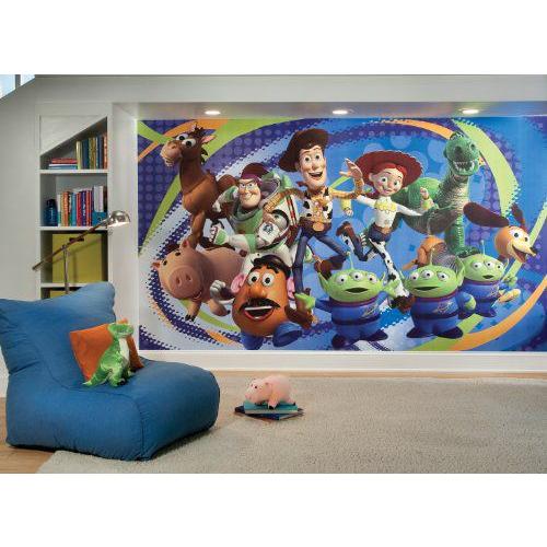 RoomMates JL1204M Toy Story(トイストーリー) 3 Prepasted Chair Rail Wall Mural |  | 01