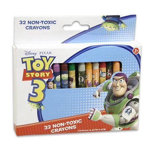 Toy Story(トイストーリー) Crayons in Box， 32 Count - ケース パック 48 SKU-PAS918432