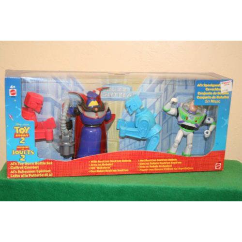 Disney(ディズニー) Toy Story(トイストーリー) 2 ALs Toy Barn Battle セット ROCK'EM SOCK'EM Robots | 