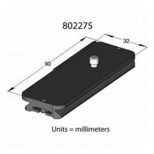 Arca Swiss Slidefix Quick Release Hasselblad 50mm Camera Plate - 50mm long x 34mm Wide)