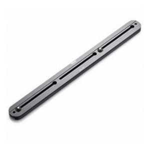 Novoflex QPL 450 Arca Type Plate with Two 1/4\" Camera Screw, 3 Screw Slots, 17.7x1.7\"""