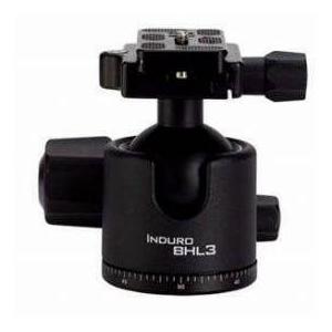 Induro BHL3 Low Profile Ball Head with Arca-Swiss Style Quick Release System， 88lbs Load Capacity