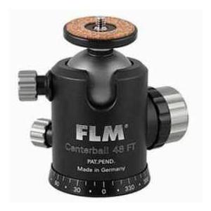 FLM CB-48FT Professional 48mm Ballhead with Friction， Tilt Function， 77.1 lbs Load Capacity