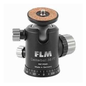 FLM CB-38 FTR Professional 1.5\" Ball Head with Friction / Tilt, 55.11 lbs Load Capacity
