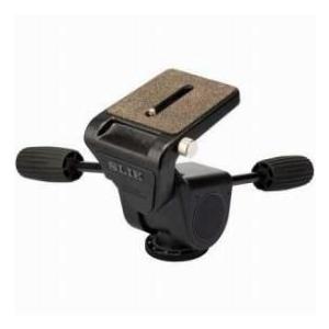 Slik SH-909 Professional 3-Way Pan Head, Supports 22 Lbs.