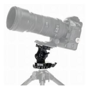 Custom Brackets Panning & Tilting Head with Custom Brackets Quick Release