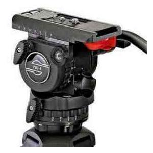 Sachtler FSB 6 Pro Video Fluid Head, with 75mm Ball & 3+3 Damping, Sideload Plate S, & Single Pan | 