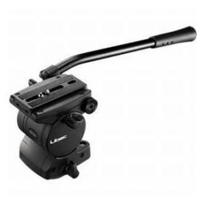 Libec RH35 Video Head with Quick Release \u0026 Pan Handle, Supports 20 lbs.