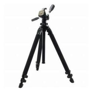 Slik Pro 400DX Tripod Legs - Black - with 3-Way Pan/Tilt Quick Release Head(Height 18.5-61\", Maxi