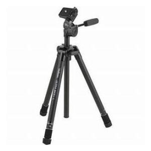 Velbon Ultra Maxi-L Aluminum Tripod with 3-Way Pan/Tilt Head & Case， Height 60" - 6.5"， Maximum L