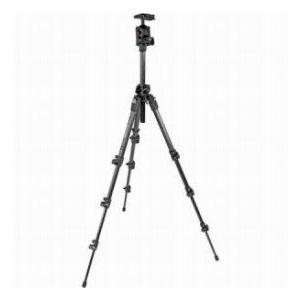 Manfrotto Kit with 190CXPRO4 Carbon Fiber Tripod and MH054MO-Q2 Head, Dark Grey