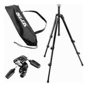 Manfrotto 055XB Black Tripod Kit with 804RC2 3-Way Pan/Tilt Head & Tripod Case
