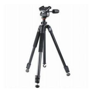 Vanguard Aluminum Alloy / Espod 233AP Tripod with QR Three-Way Pan Head, Max Height: 63, Max Load