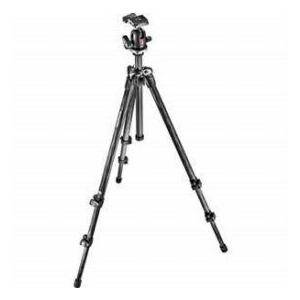 Manfrotto 294 Carbon Fiber Tripod with Ball Head, 11.02lbs Load Capacity, 70.47\" Maximum Height
