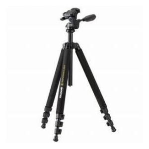 Cullmann Nenomax 250 Aluminum Tripod with 3-Way Quick Release Head, Supports: 6.6 lbs, Max Height