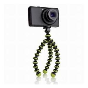 Joby GorillaPod Original Flexible Tripod for Point and Shoot Cameras， Lime Green