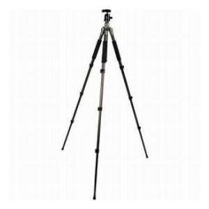 Polaroid PLTRIC 65\" Carbon Fiber Tripod with Ball Head, 20 lb Load Capacity