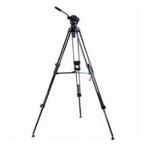 Acebil i-605DX 2-Stage Compact, Lightweight Aluminum Video Tripod with #605, 65mm Ball Leveling H