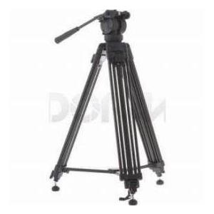 Tiltall 3 Section Video bi-post Tripod with fluid head