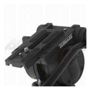 Tiltall 3 Section Video bi-post Tripod with fluid headの画像