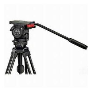 Sachtler FSB-6 Aluminum Tripod System with FSB-6 Fluid Head, 2-Stage Tripod, Mid-Level Spreader a | 