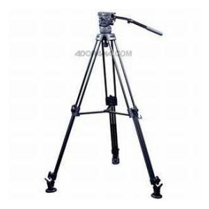 ikan EI-7063-AA Portable Aluminum Tripod with Fluid Video Head for PT-1000 or PT-1000W and Camera