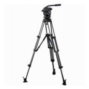 Vinten V3AS-AP2M Vision 3AS Pan and Tilt Fluid Head with Two Stage Aluminum Tripod, Mid-Level Spr | 