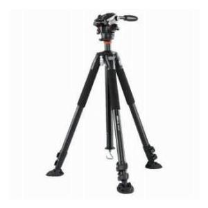 Vanguard Abeo Plus 323AV 3-Section Aluminum Tripod with PH-123V Video Head, Load Capacity 13.22 l
