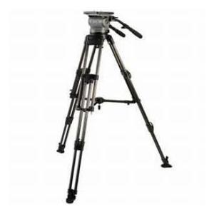 Miller System DS60 ENG-CF Fluid Head with 2-Stage Heavy Duty EFP Carbon Fibre 937 Tripod, Two Tel