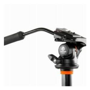 Vanguard Abeo 203AV Aluminum Video Tripod with PH-111V 2-Way Video Pan Head, 4.4lbs Load Capacityの画像