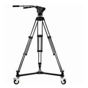 Acebil Tripod Kit, Includes HM40 Video Head, T750 Tripod, Dolly D-3 and S-50 Carrying Case, Load