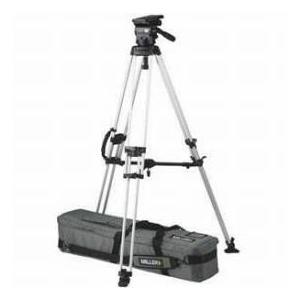 Miller System Arrow 55 Fluid Head with Sprinter II Single Stage Alloy Tripod and Sprinter/固定ディスク Mid テレビ、オーディオ、カメラ-三脚-カメラアクセサリー