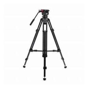 Slik DST-43 Broadcast Tripod with Fluid Video Head, Max Height 59\", Supports 8 lbs.